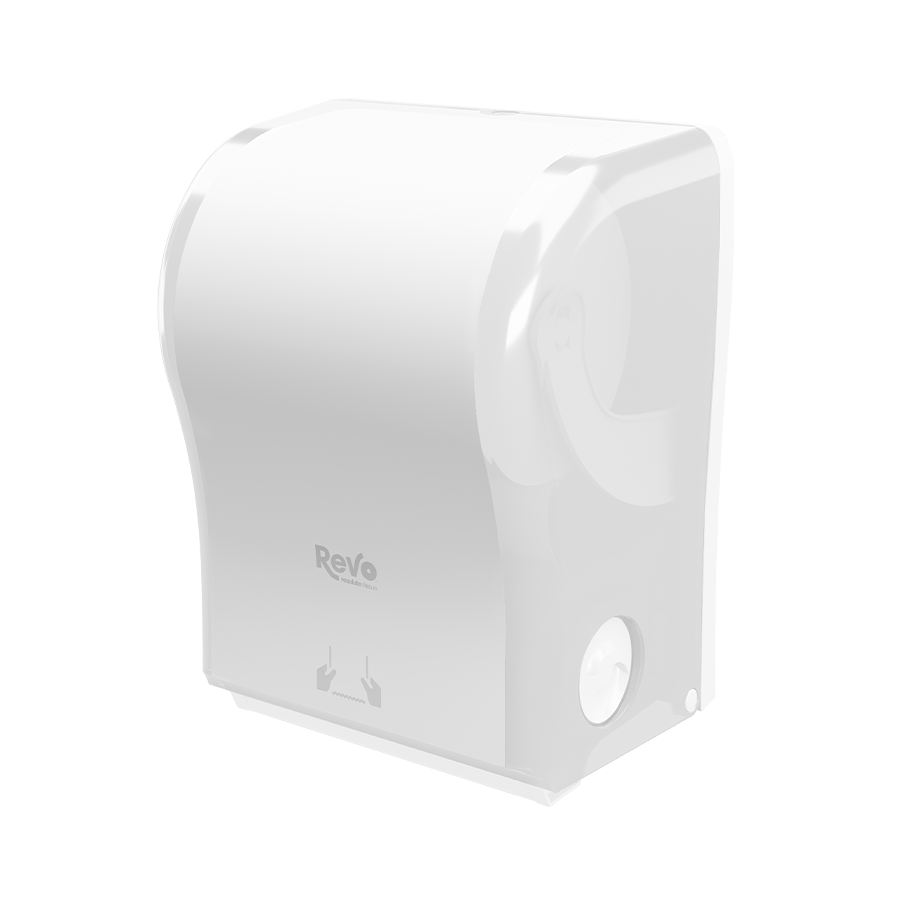 Revo™ Mechanical Hands-Free Towel Dispenser, White Finish 575502 thumb