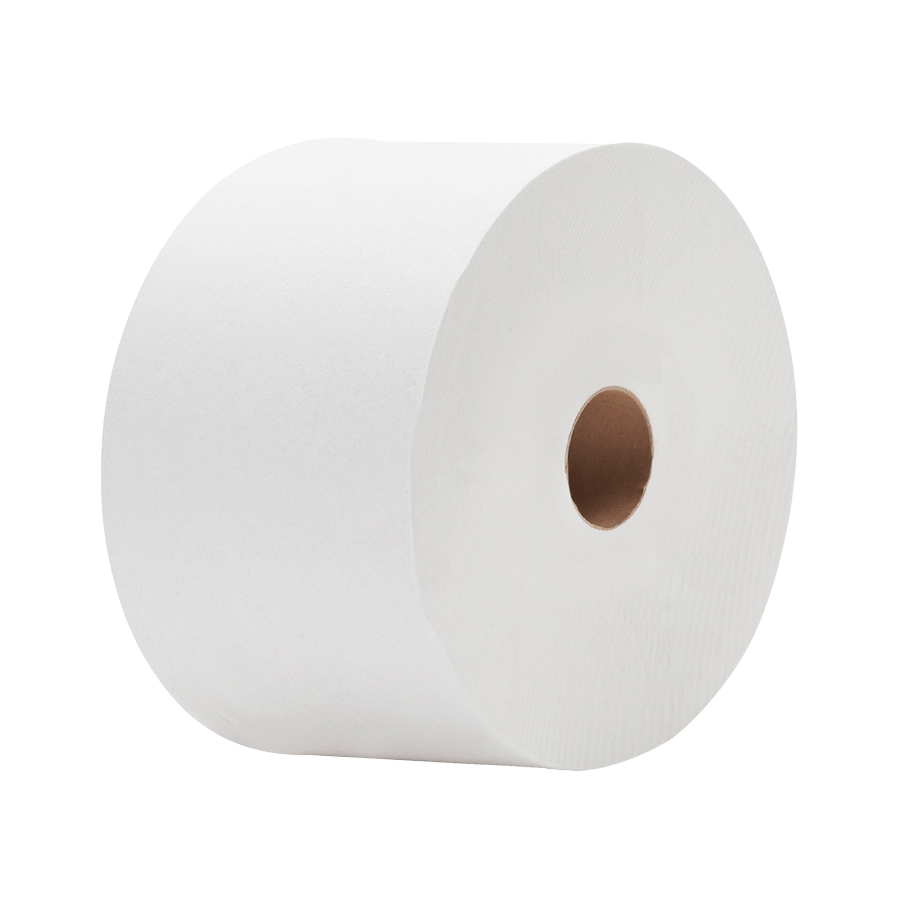 Revo™ Mini-Jumbo Tissue Rolls, White, 2-Ply, 775′ 322776