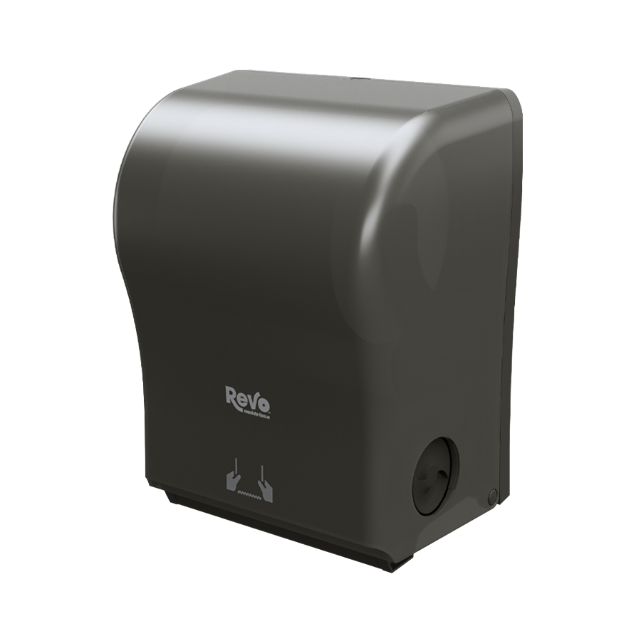 Revo™ Mechanical Hands-Free Towel Dispenser, Smoke Finish 575412 thumb